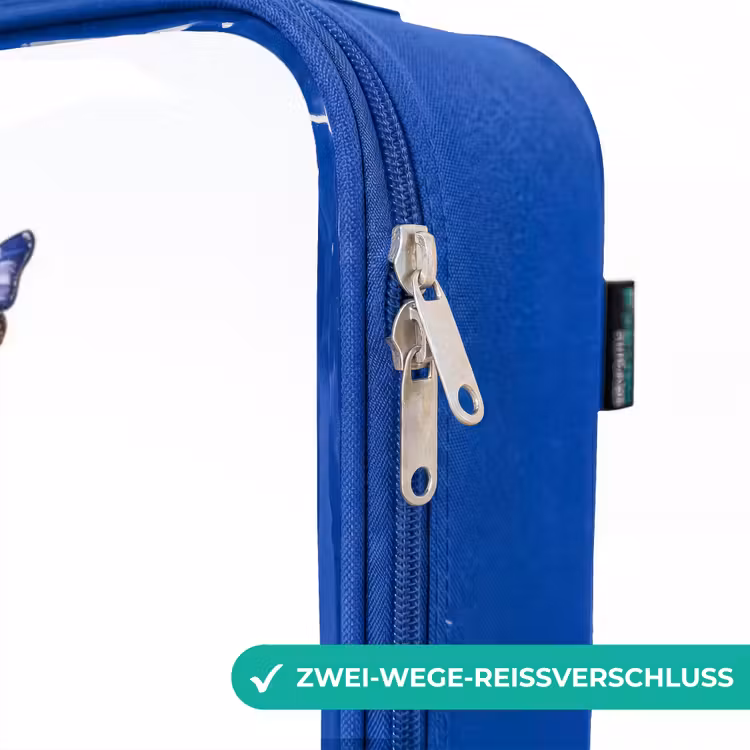 Kinderkoffer Blau - Schmetterlingsschwarm — 5
