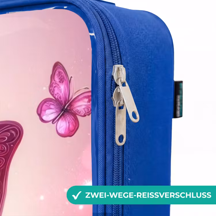 Kinderkoffer Blau - Schmetterlingstal — 5