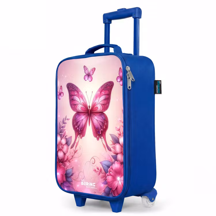 Kinderkoffer Blau - Schmetterlingstal — 8