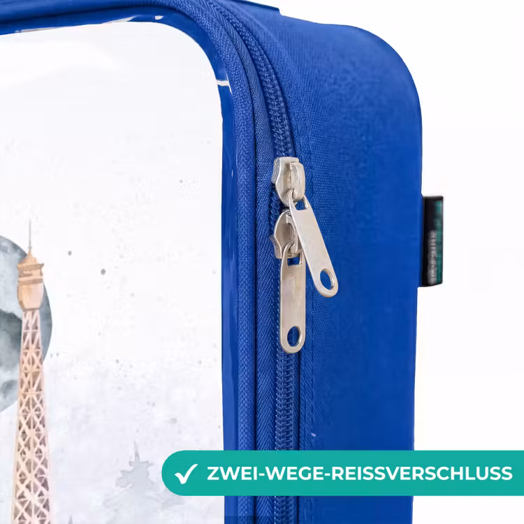 Kinderkoffer Blau - Tierische Fantasiestadt — 5