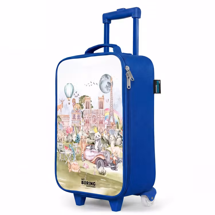 Kinderkoffer Blau - Tierische Fantasiestadt — 8