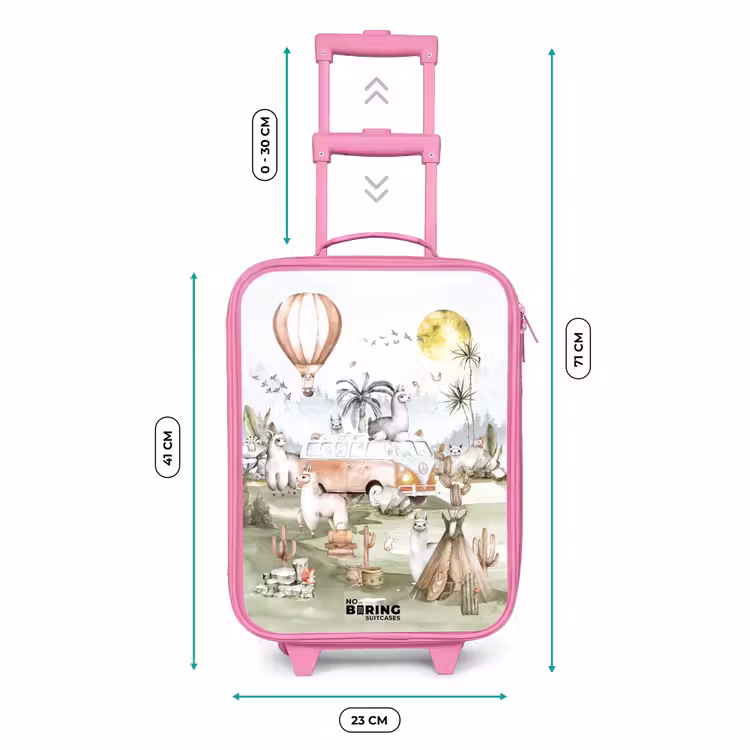 Kinderkoffer Rosa - Abenteuer Alpaka — 7