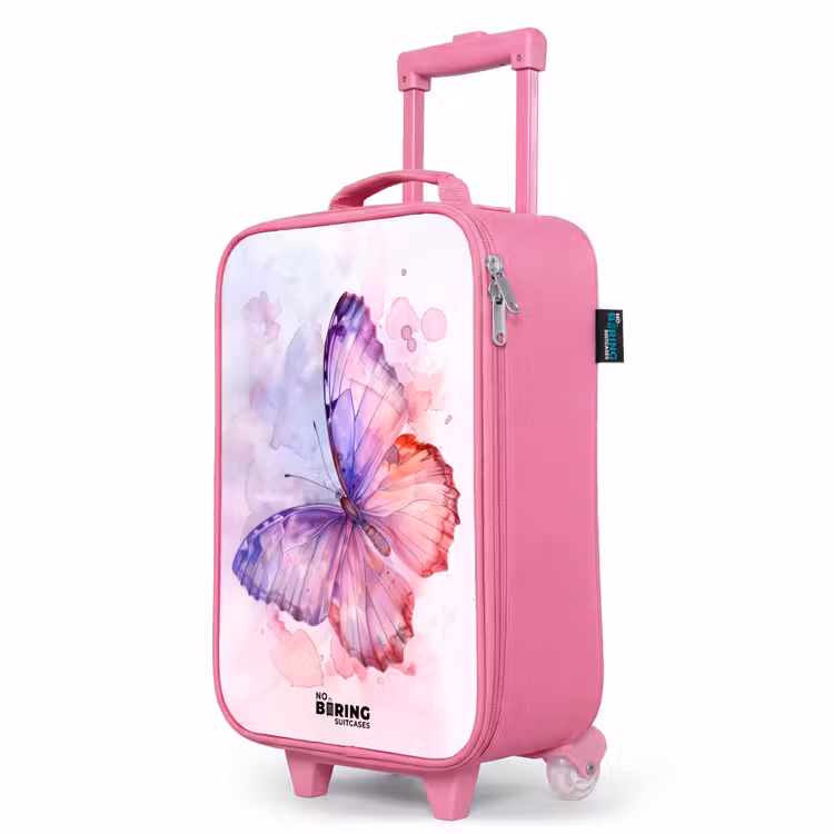 Kinderkoffer Rosa - Aquarell Polarlicht — 8