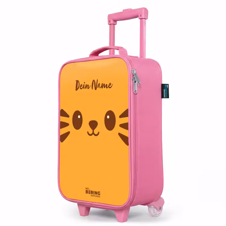 Kinderkoffer Rosa - Kawai - Tiger - Orange — 8