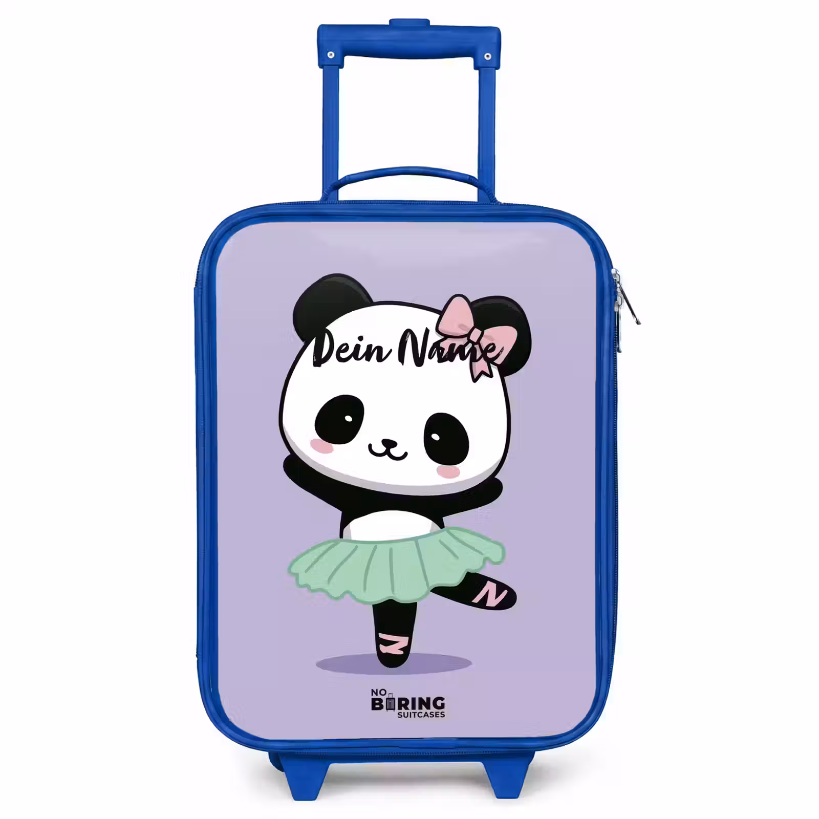 Kinderkoffer Blau - Kawai - Ballett - Panda — 1