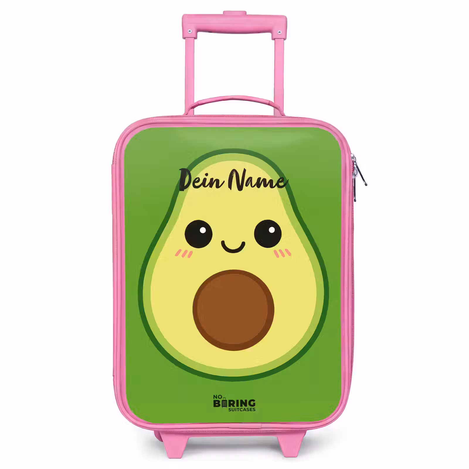 Kinderkoffer Rosa - Kawai - Avocado - Grün — 1