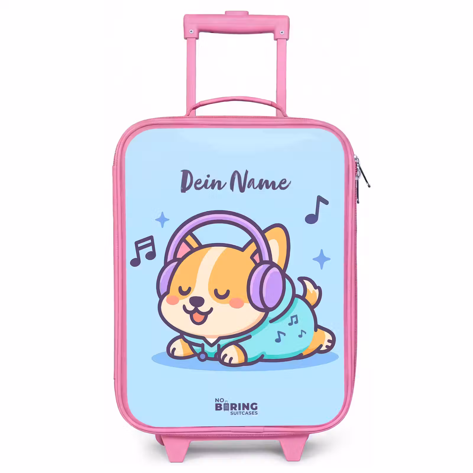 Kinderkoffer Rosa - Kawai - Hund - Musik — 1