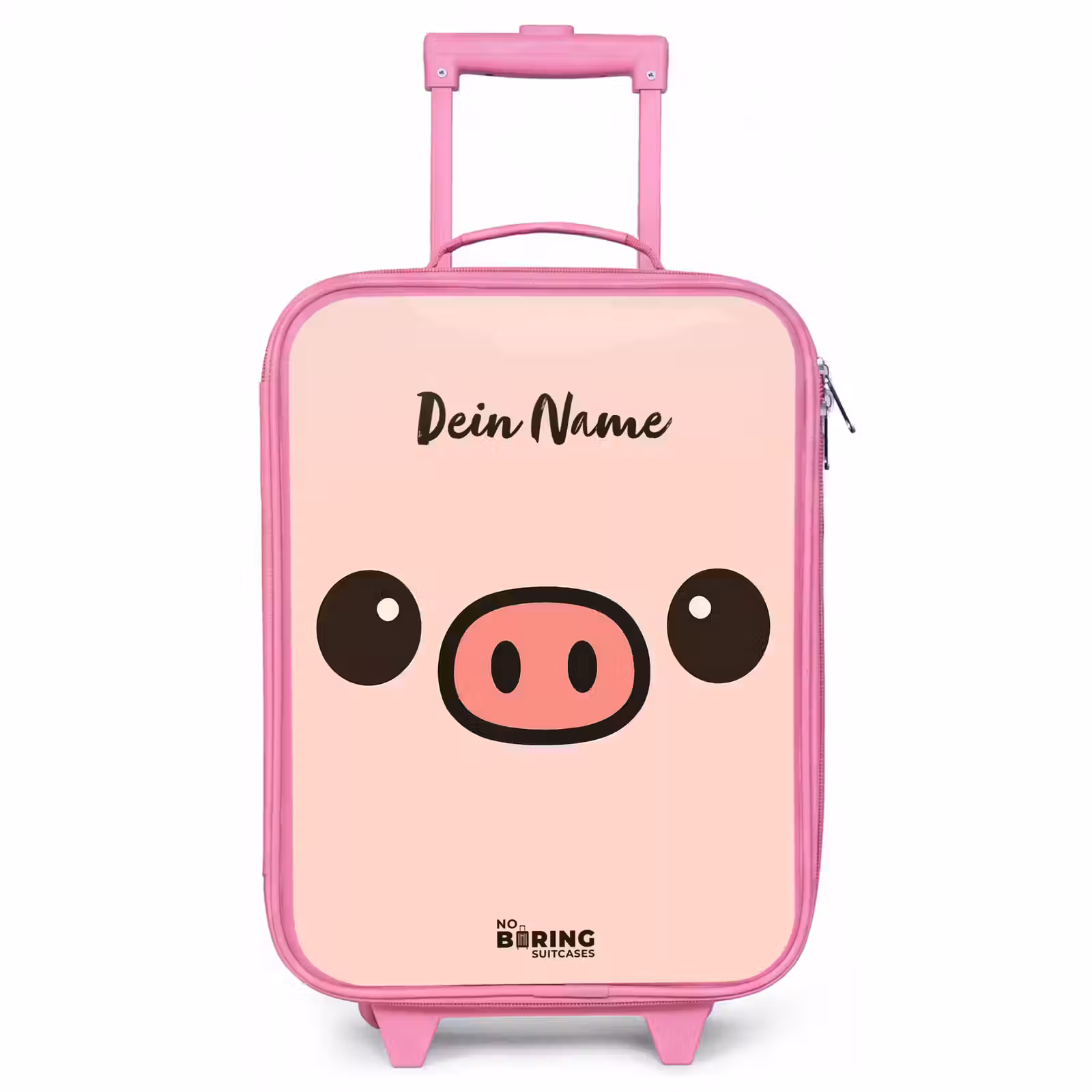 Kinderkoffer Rosa - Kawai - Schwein - Rosa — 1