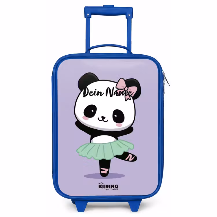 Kinderkoffer Blau - Kawai - Ballett - Panda — 1