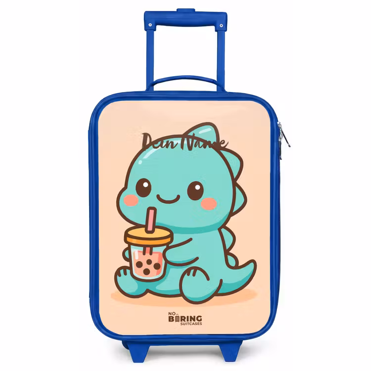 Kinderkoffer Blau - Kawai - Dino - Bubbletea — 1