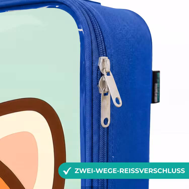 Kinderkoffer Blau - Kawai - Roter Panda - Grün — 5