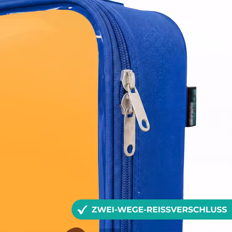 Kinderkoffer Blau - Kawai - Tiger - Orange — 5