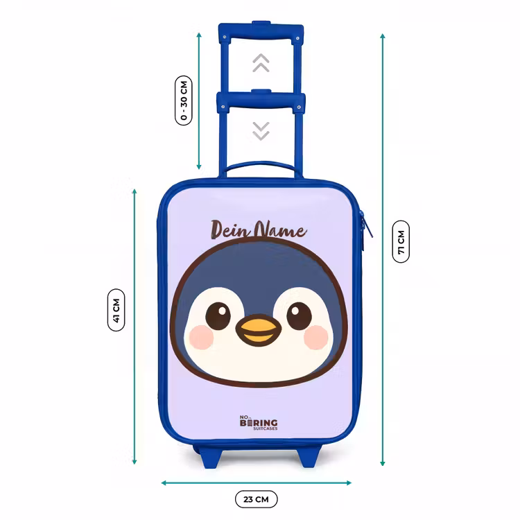 Kinderkoffer Blau - Pinguin — 7