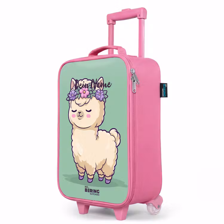 Kinderkoffer Rosa - Kawai - Alpaka - Grün — 8