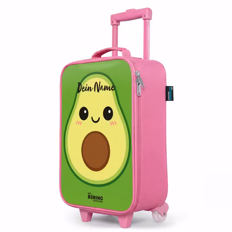 Kinderkoffer Rosa - Kawai - Avocado - Grün — 8