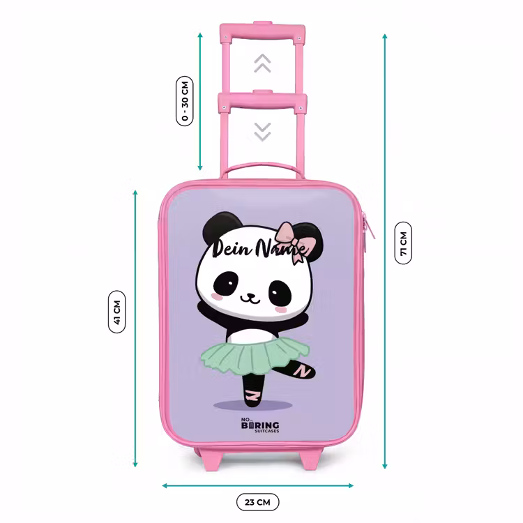 Kinderkoffer Rosa - Kawai - Ballett - Panda — 7