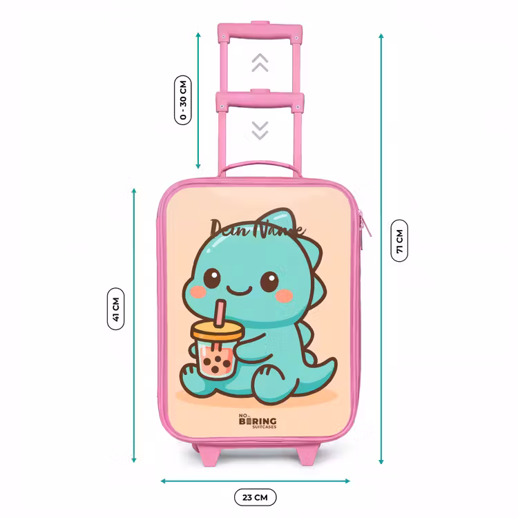 Kinderkoffer Rosa - Kawai - Dino - Bubbletea — 7
