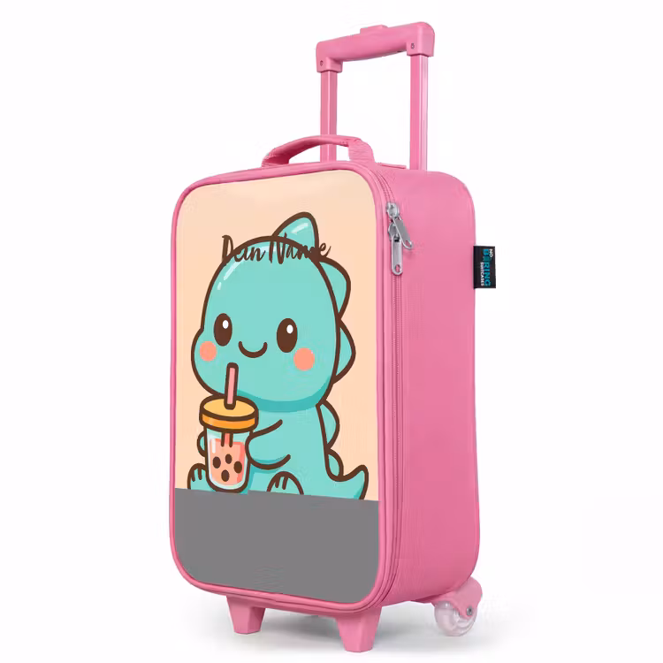 Kinderkoffer Rosa - Kawai - Dino - Bubbletea — 8