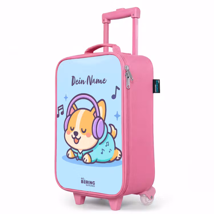 Kinderkoffer Rosa - Kawai - Hund - Musik — 8