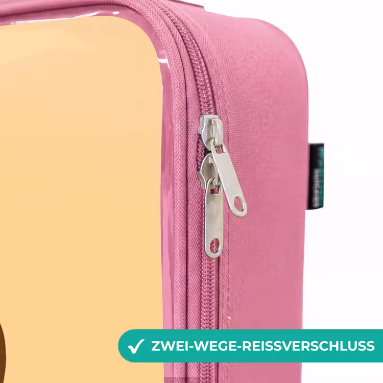 Kinderkoffer Rosa - Kawai - Kuh - Braun — 5