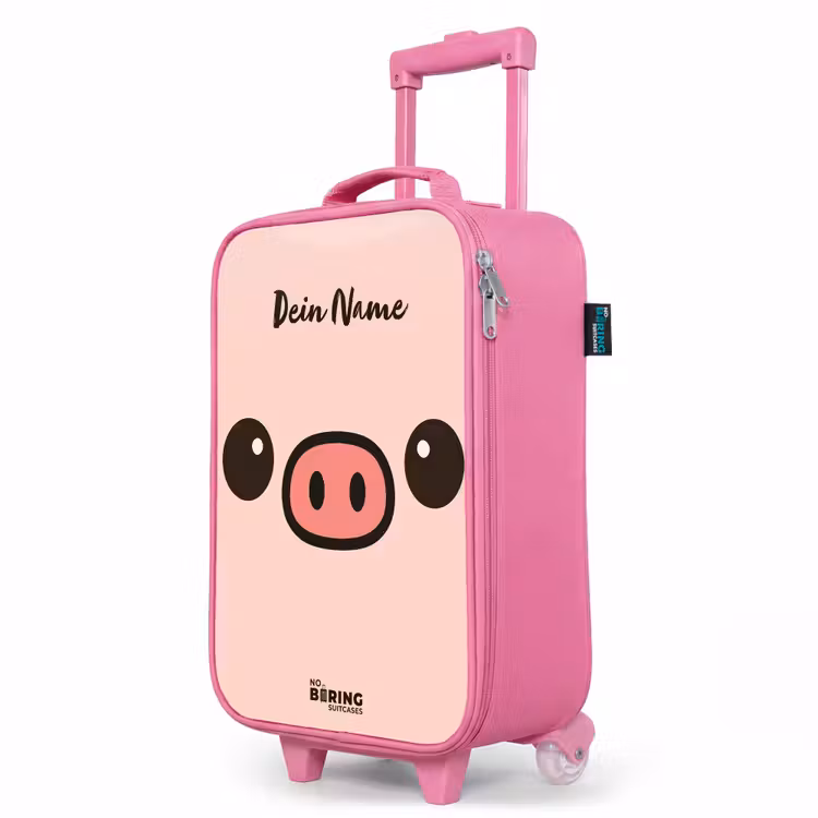 Kinderkoffer Rosa - Kawai - Schwein - Rosa — 8