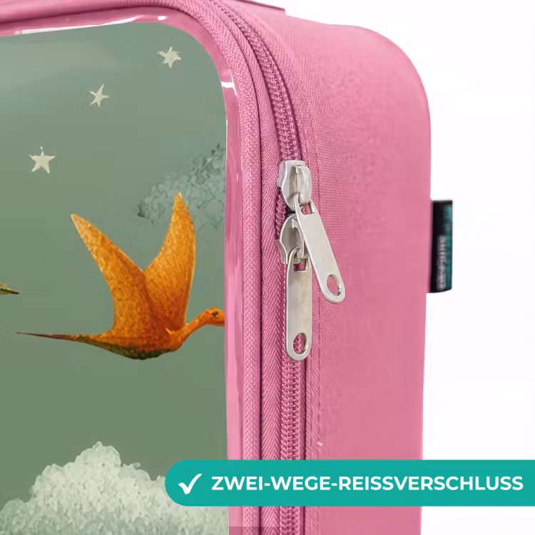 Kinderkoffer Rosa - Fliegende Pterosaurier zwischen den Sternen — 5