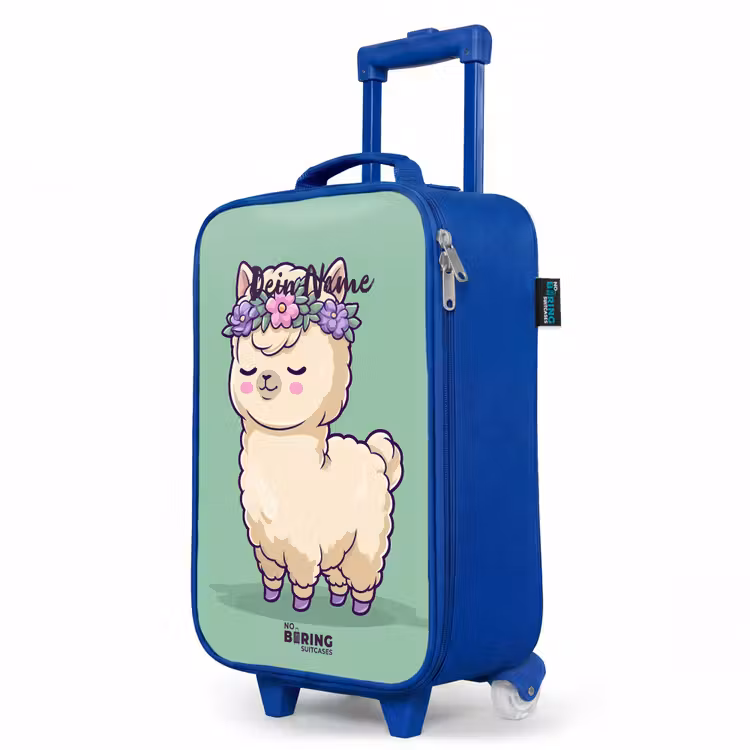 Kinderkoffer Blau - Kawai - Alpaka - Grün — 8