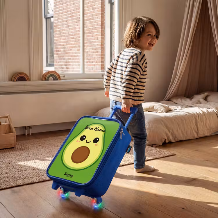 Kinderkoffer Blau - Kawai - Avocado - Grün — 2