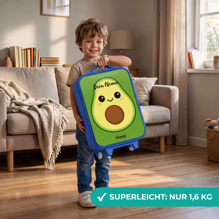 Kinderkoffer Blau - Kawai - Avocado - Grün — 3