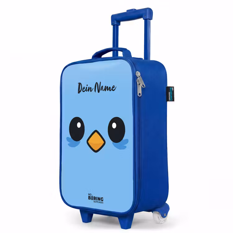 Kinderkoffer Blau - Kawai - Vogel - Blau — 8