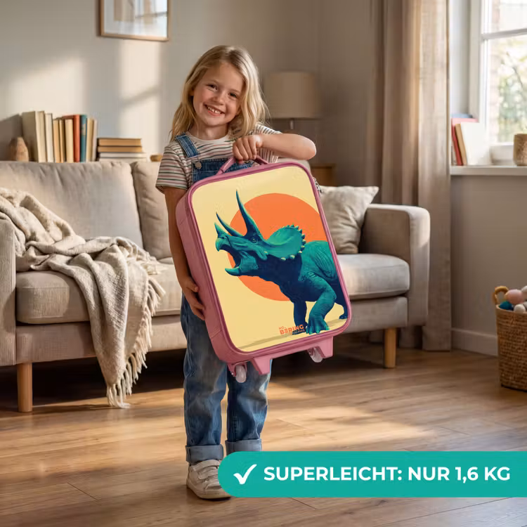 Kinderkoffer Rosa - Hornkrieger in der Sonne — 3