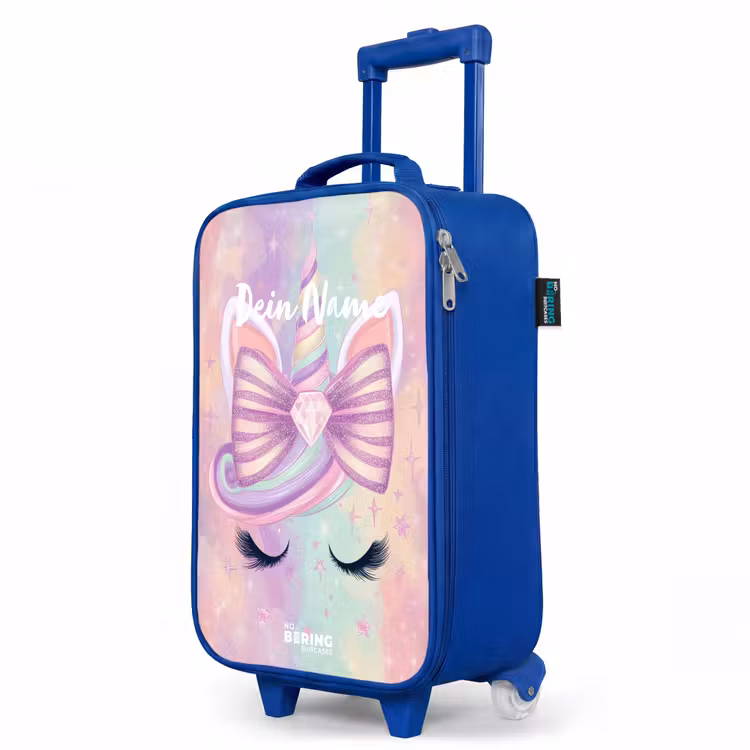 Kinderkoffer Blau - Einhorn — 8