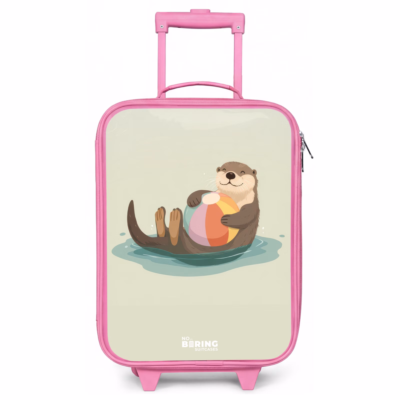 Kinderkoffer Rosa - Otter - Strandball - Wasser — 1