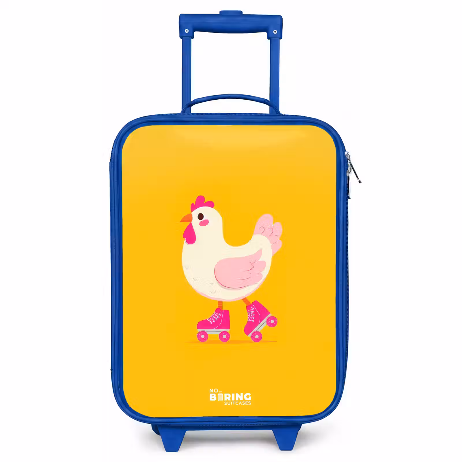 Kinderkoffer Blau - Kip - Rollschuhe - Gelb — 1