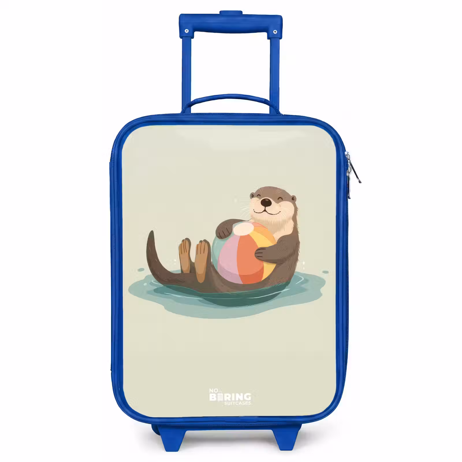 Kinderkoffer Blau - Otter - Strandball - Wasser — 1