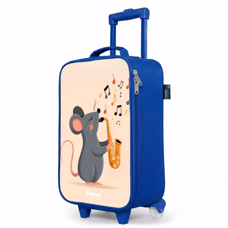 Kinderkoffer Blau - Maus - Saxophon - Musik — 8