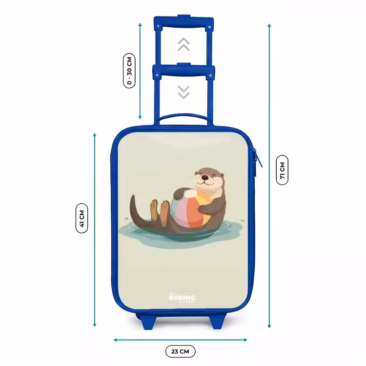Kinderkoffer Blau - Otter - Strandball - Wasser — 7