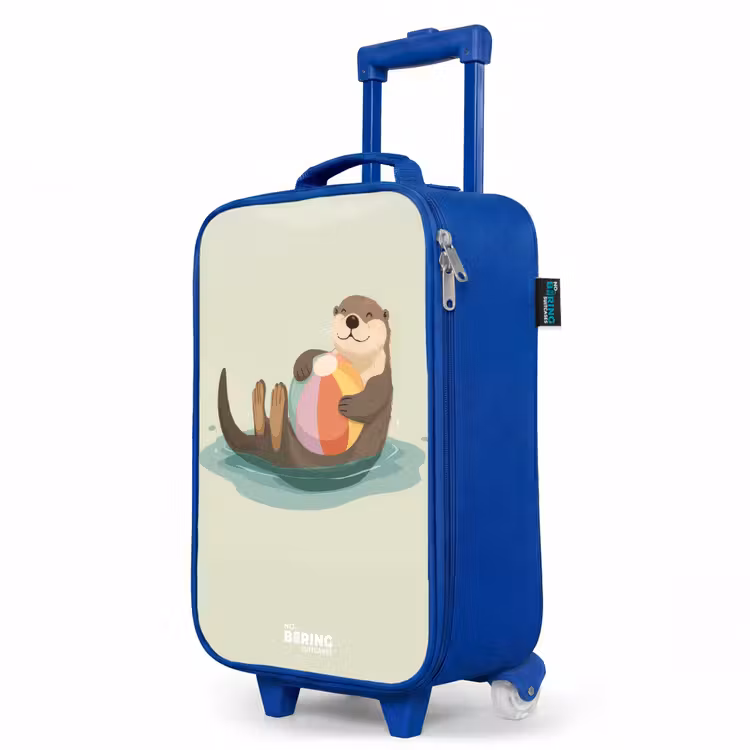 Kinderkoffer Blau - Otter - Strandball - Wasser — 8