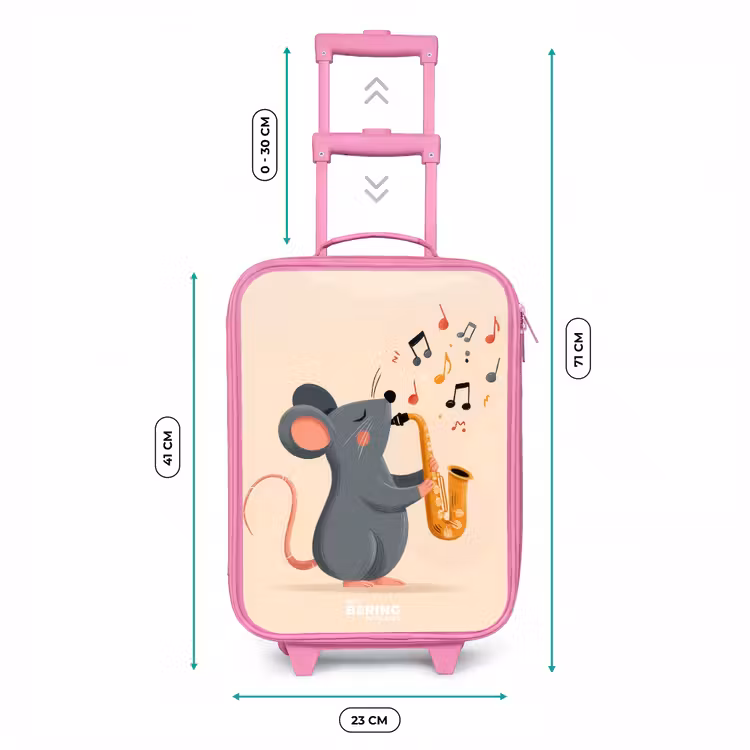 Kinderkoffer Rosa - Maus - Saxophon - Musik — 7