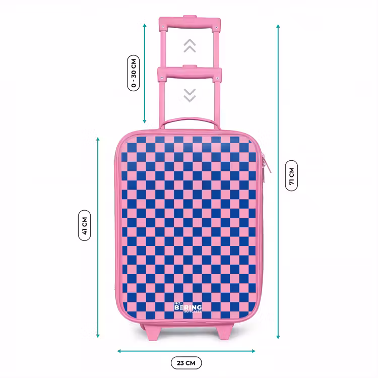 Kinderkoffer Rosa - Blöcke - Blau - Rosa — 7