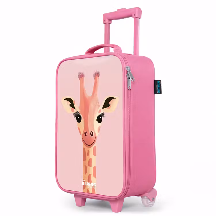 Kinderkoffer Rosa - Giraffe - Wimpern - Minimalistisch - Rosa — 8