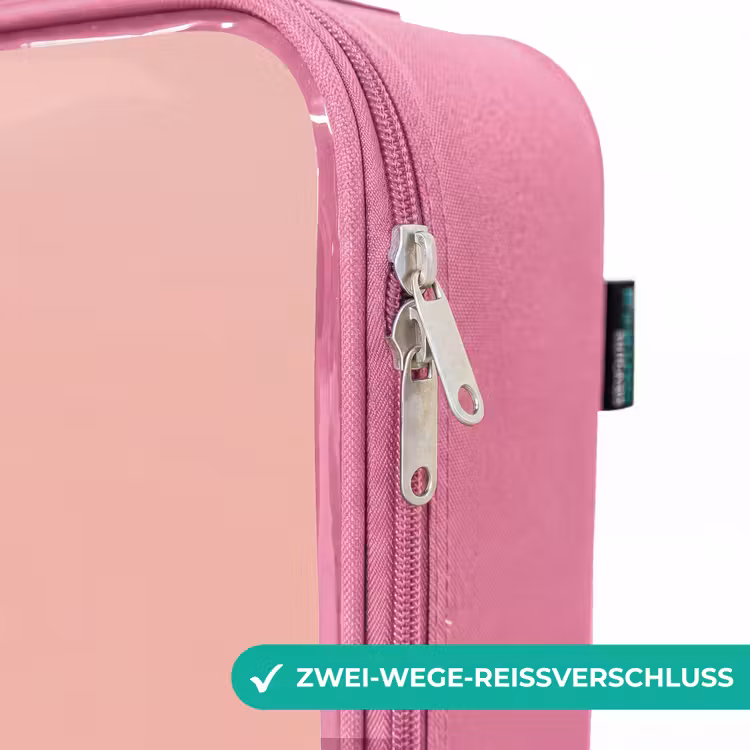 Kinderkoffer Rosa - Pinguin - Punkte - Rosa - Minimalistisch — 5