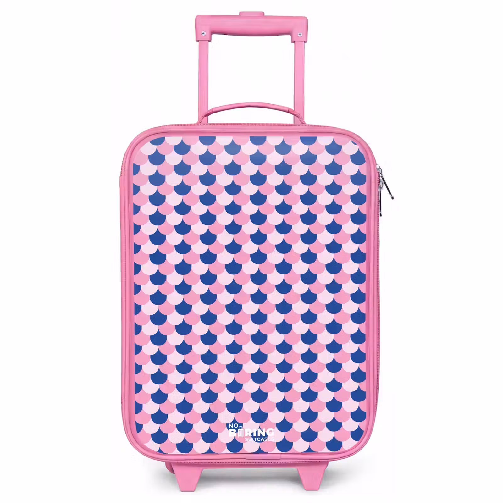 Kinderkoffer Rosa - Skalen - Muster - Blau - Rosa — 1