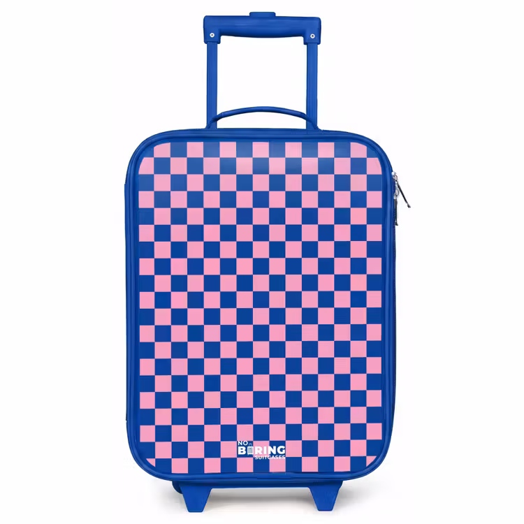 Kinderkoffer Blau - Blöcke - Blau - Rosa — 1