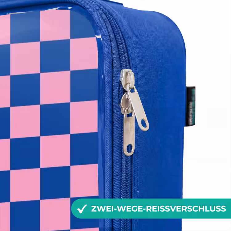 Kinderkoffer Blau - Blöcke - Blau - Rosa — 5