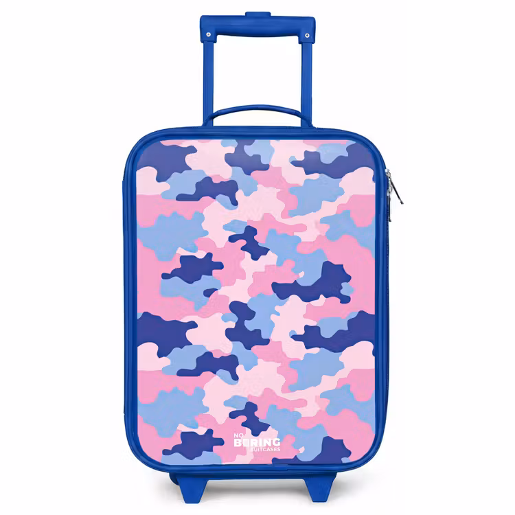 Kinderkoffer Blau - Tarnfarben - Rosa - Blau — 1
