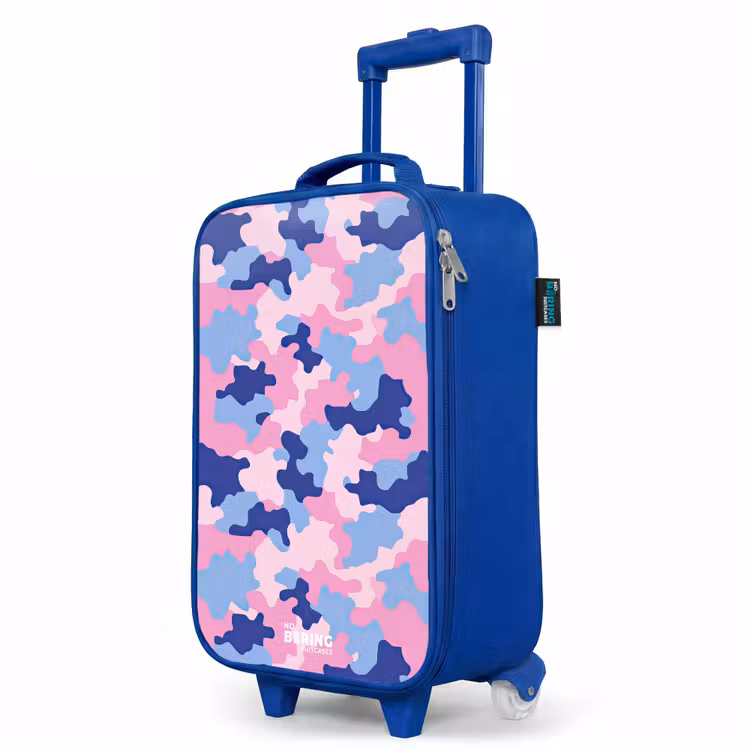 Kinderkoffer Blau - Tarnfarben - Rosa - Blau — 8