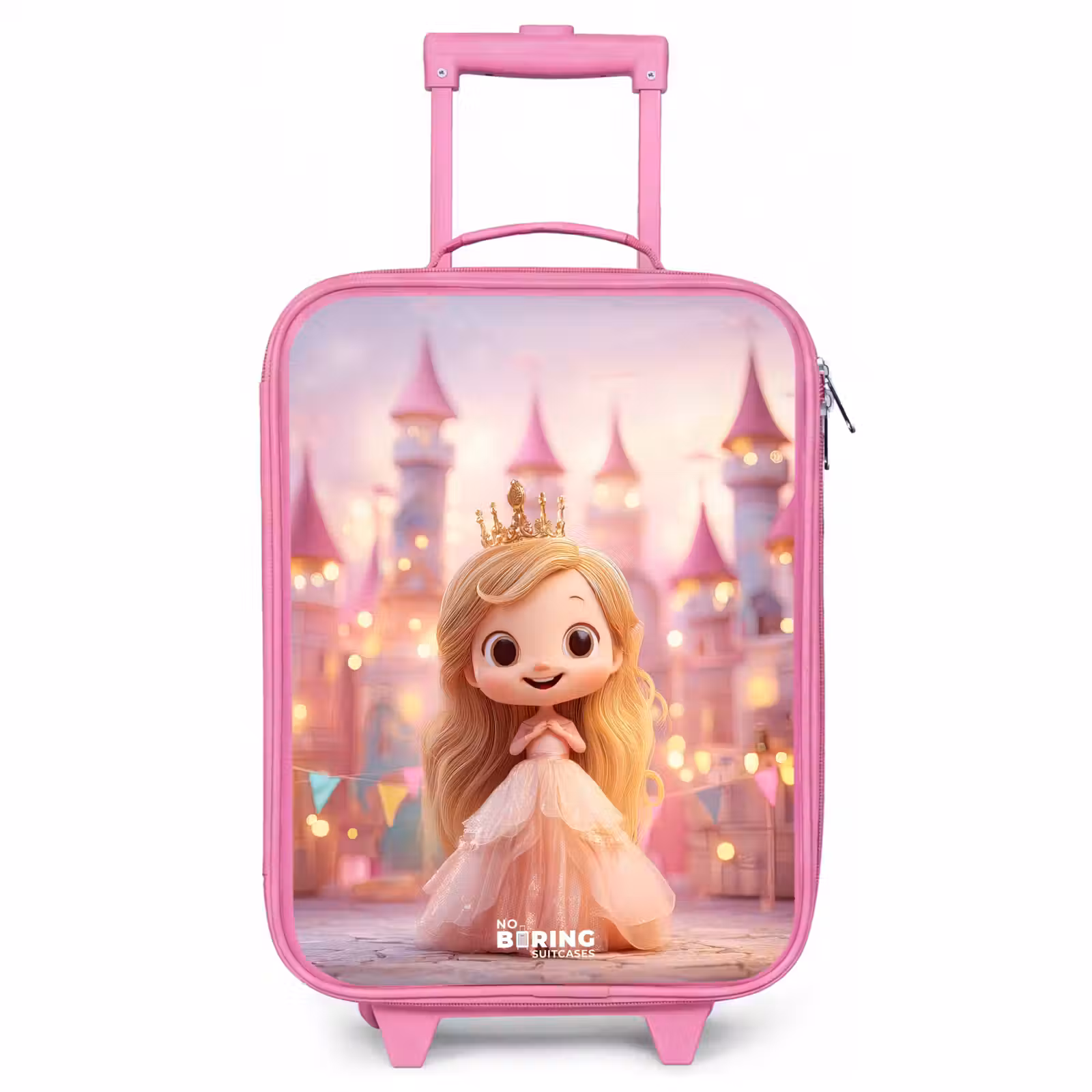 Kinderkoffer Rosa - Prinzessin - Rosa - Schloss — 1