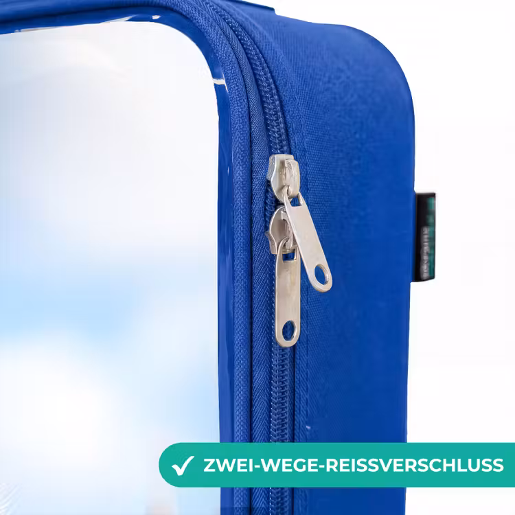 Kinderkoffer Blau - Kaninchen - Luftballons — 5