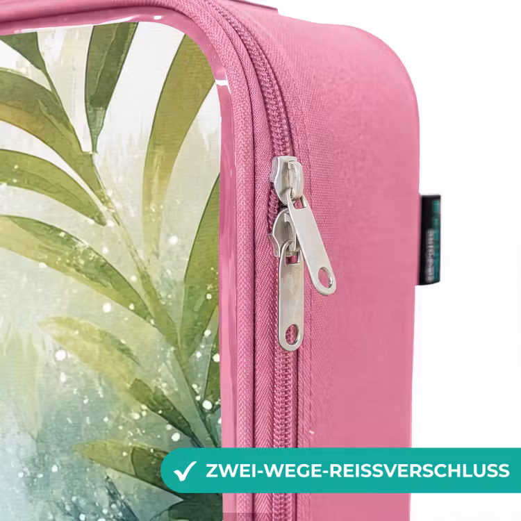 Kinderkoffer Rosa - Dino - Schildkröte - Dschungel — 5